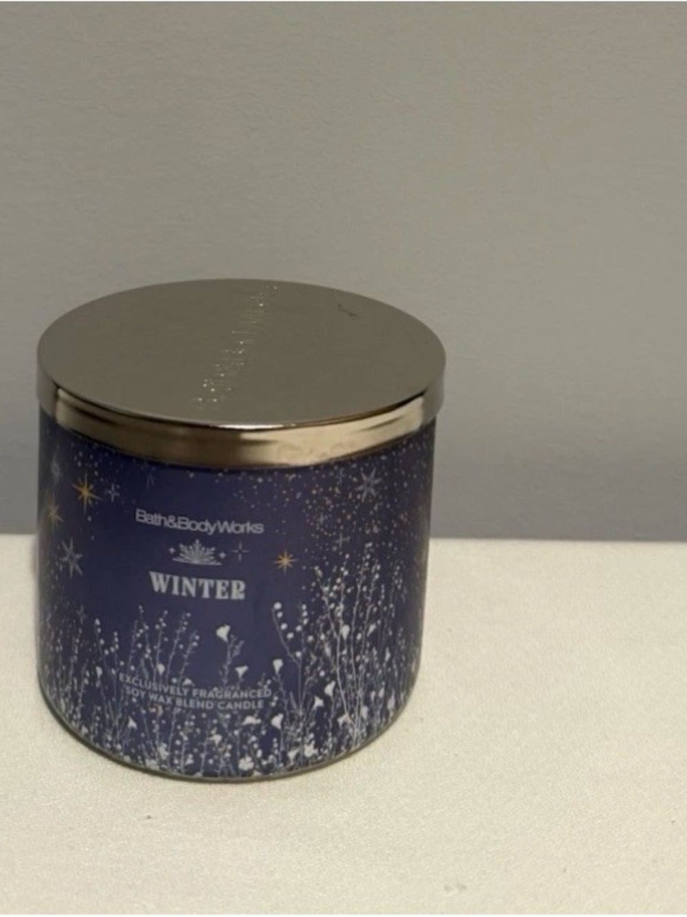 Bath & Body Works Winter Scented Candle 3 Wick New
